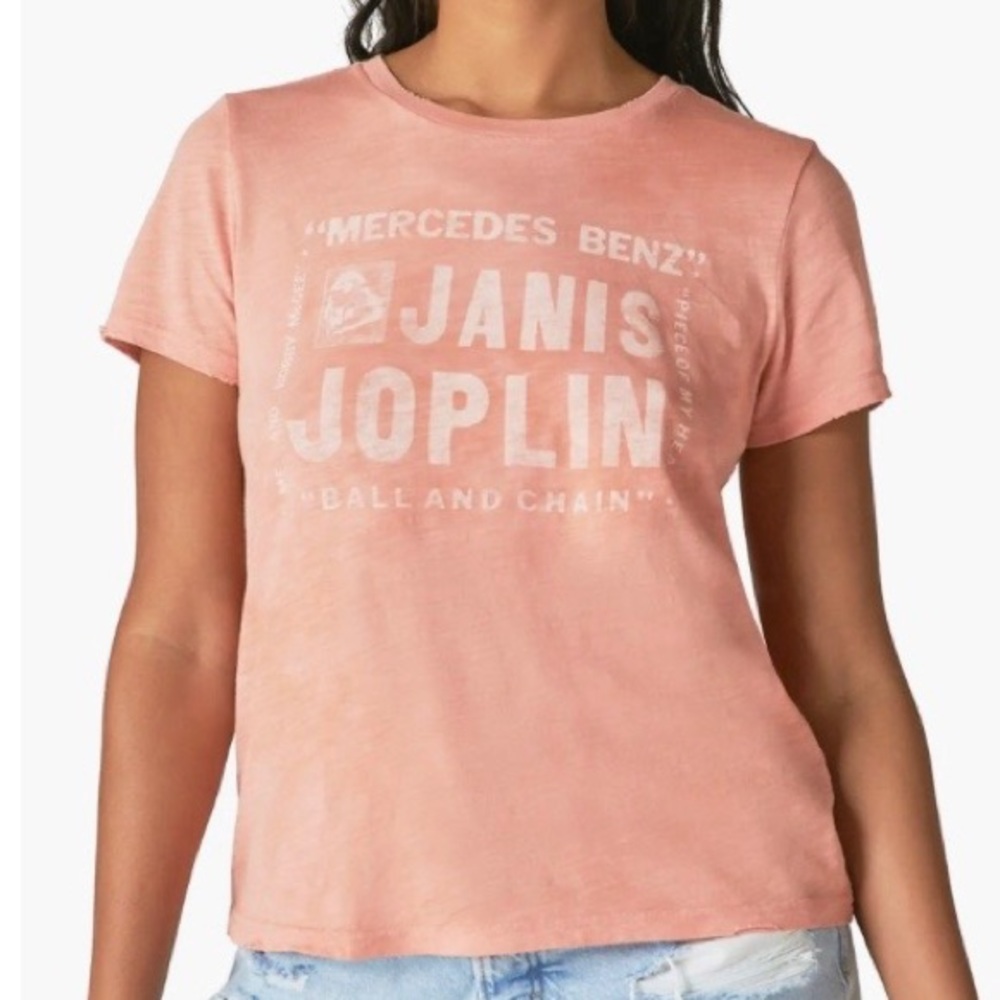 LUCKY BRAND JANIS JOPLIN GRAPHIC TEE XXL